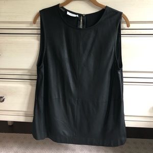 Equipment Femme black tank top. Size Small.